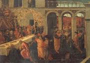 JACOPO del SELLAIO The Banquet of Ahasuerus china oil painting reproduction